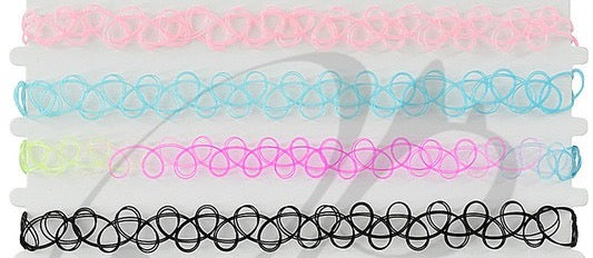 stretchy choker set