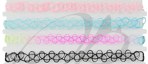 stretchy choker set